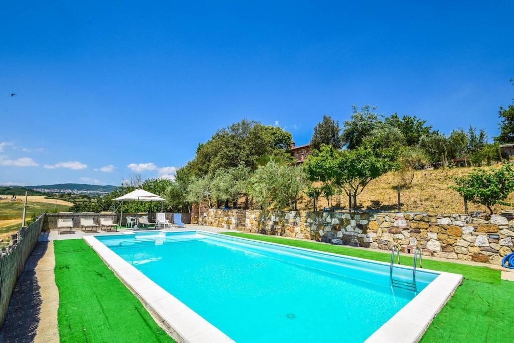 Agriturismo Podere Biancospino Piscina Privata К'янчіано-Терме Екстер'єр фото