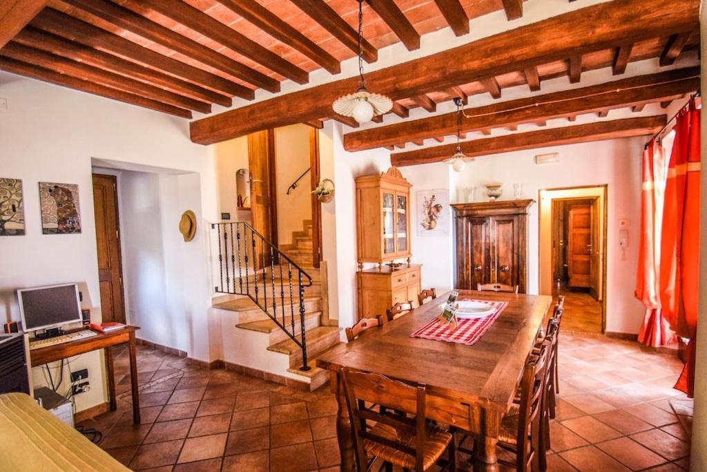 Agriturismo Podere Biancospino Piscina Privata К'янчіано-Терме Екстер'єр фото