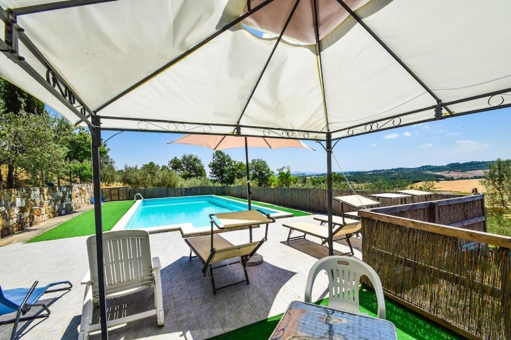 Agriturismo Podere Biancospino Piscina Privata К'янчіано-Терме Екстер'єр фото