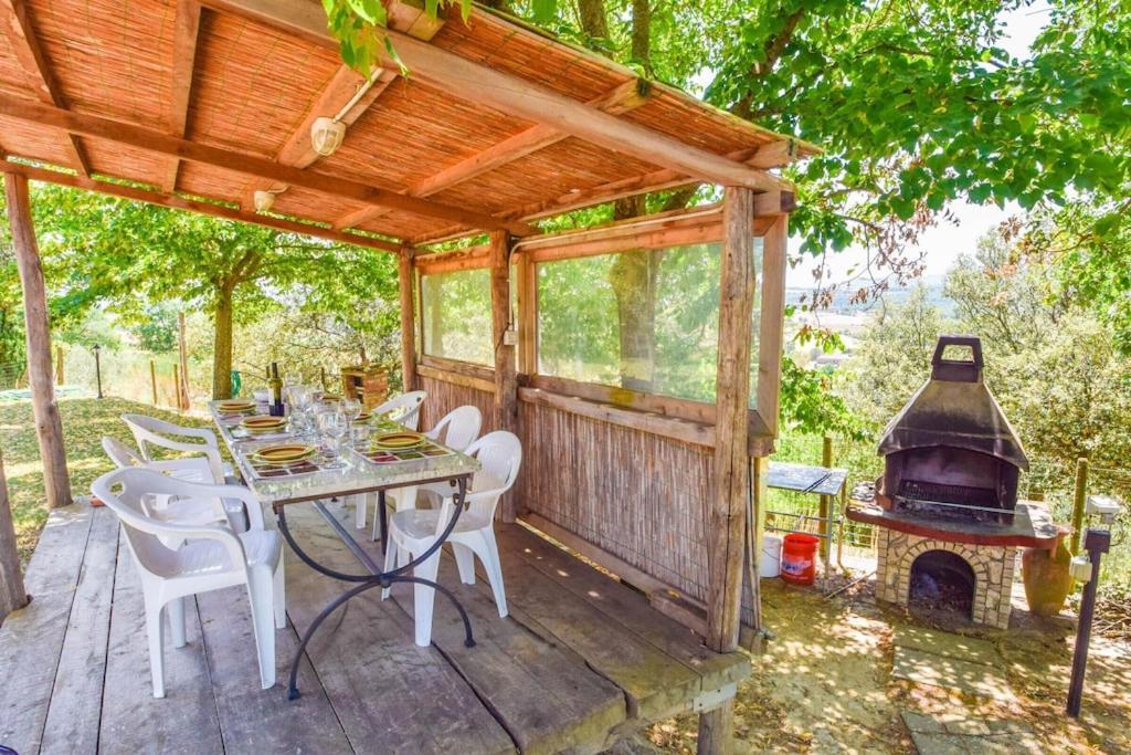 Agriturismo Podere Biancospino Piscina Privata К'янчіано-Терме Екстер'єр фото