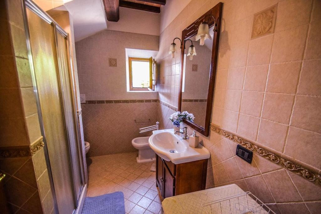 Agriturismo Podere Biancospino Piscina Privata К'янчіано-Терме Екстер'єр фото