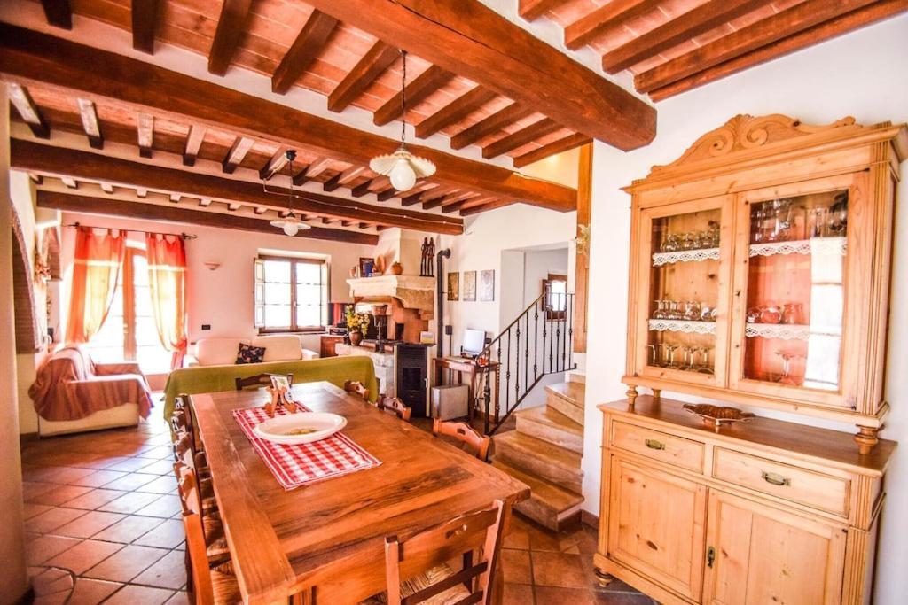 Agriturismo Podere Biancospino Piscina Privata К'янчіано-Терме Екстер'єр фото