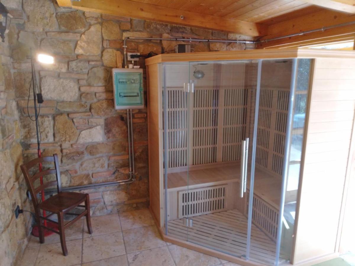 Agriturismo Podere Biancospino Piscina Privata К'янчіано-Терме Екстер'єр фото